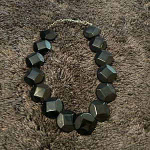 Black onyx looking necklace